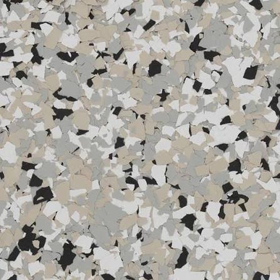 Cabin Fever &ndash; flake epoxy color representation