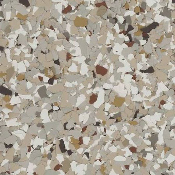Creekbed &ndash; flake epoxy color representation