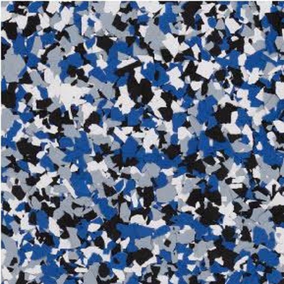 Denim &ndash; flake epoxy color representation