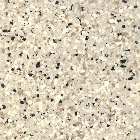 Desert &ndash; flake epoxy color representation