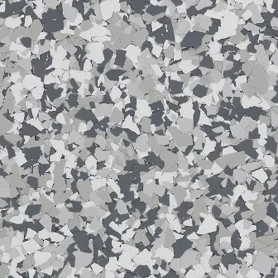Gravel &ndash; flake epoxy color representation