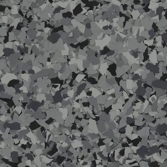 Nightfall &ndash; flake epoxy color representation