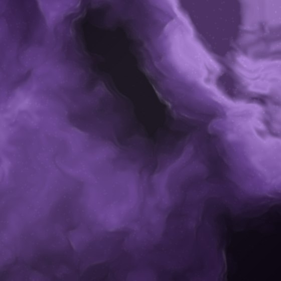 Amethyst &ndash; metallic epoxy colour swatch